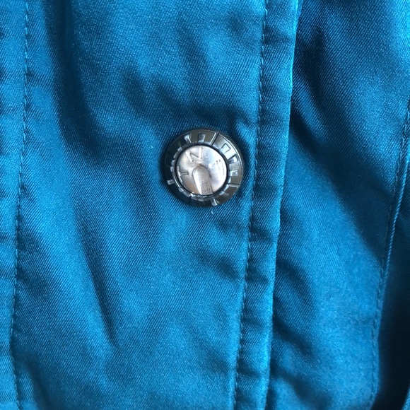 Vintage The North Face colorful colorblock retro longline hooded parka anorak - Picture 9 of 16